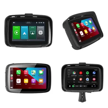 2023 Kuum Mootorratta Carplay Ekraan, GPS Navigatsioon Auto Mängida Kriips Cam Ekraan Auto Touch Ekraaniga Android Auto Adapter
