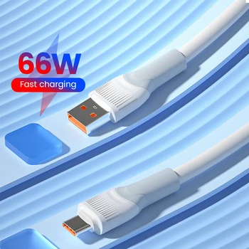 66W USB Type-C Kaabel või Mobiiltelefoni Kiire Laadimine Jaoks Huawei Mate 40 30 Xiaomi Telefon Samsung Aku Juhe Julge