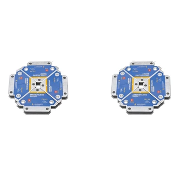 8 Tk 50KG Magnet Keevitus Omanikud Nurga Jootma Magnet Kinniti Keevisliide Positioner Raud Holding Ajastiga Lokaator Vahendid