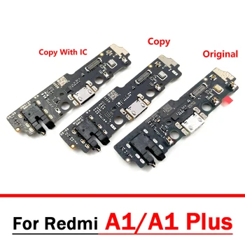 Algne Uus Laadimine USB Pordi Mikrofoniga Dock Connector Board Flex Kaabel Xiaomi Redmi A1 laadimisalus Flex