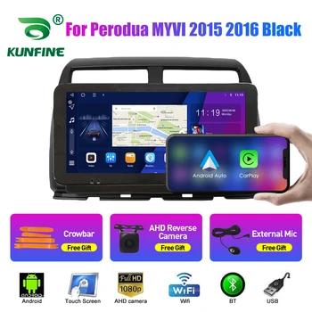 Auto Raadio Perodua MYVI 2015 2016 Must Hall Okta Core Android 10.0 Auto DVD GPS Navigation Mängija Deckless Auto Stereo WIFI