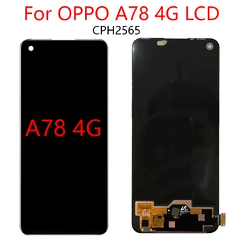 Eest Oppo A78 4G CPH2565 LCD Ekraan Puutetundlik Digitizer Assamblee Osad LCD