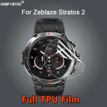 Eest Zeblaze Stratos 2 Ares 3 Smart Watch Ultra Clear Slim Parandatav Pehme TPU Hüdrogeeli Film Screen Protector -Ei ole Karastatud Klaas