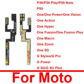Maht Power Flex Kaabel Motorola Moto Ühe Võimu Visioon Tegevus Fusion Plus Macro Zoom Üks 5G G Power G 5G Pluss G Stylus G Pro