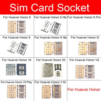 Sim Kaardi Adapter Omanik Huawei Honor 8 9 9I 10 20 V8 V9 V10 Mängida Lite Pro Mälukaardi Lugeja, Mälukaardi Pesa Flex Lint Remont