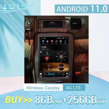 Volvo S60 V60 2011 - 2018 CARPLAY Android 12 autoraadio Stereo Vastuvõtja Autoradio Multimeedia Mängija, GPS Navigeerimine