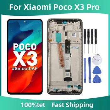 eest Xiaomi Poco X3 Pro LCD Ekraan Koos Raami 6.67