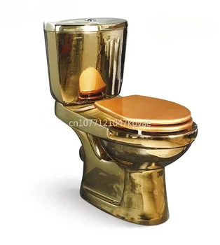 kauss vannituba kahe töö kulla wc keraamilised golden värv wc wc