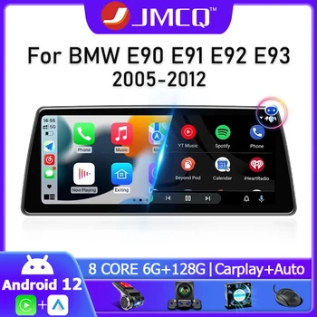 JMCQ Android 12-BMW 3 E90 E91 E92 E93 2005-2012 Auto Raadio Multimeedia mängija 2 Din 10.33